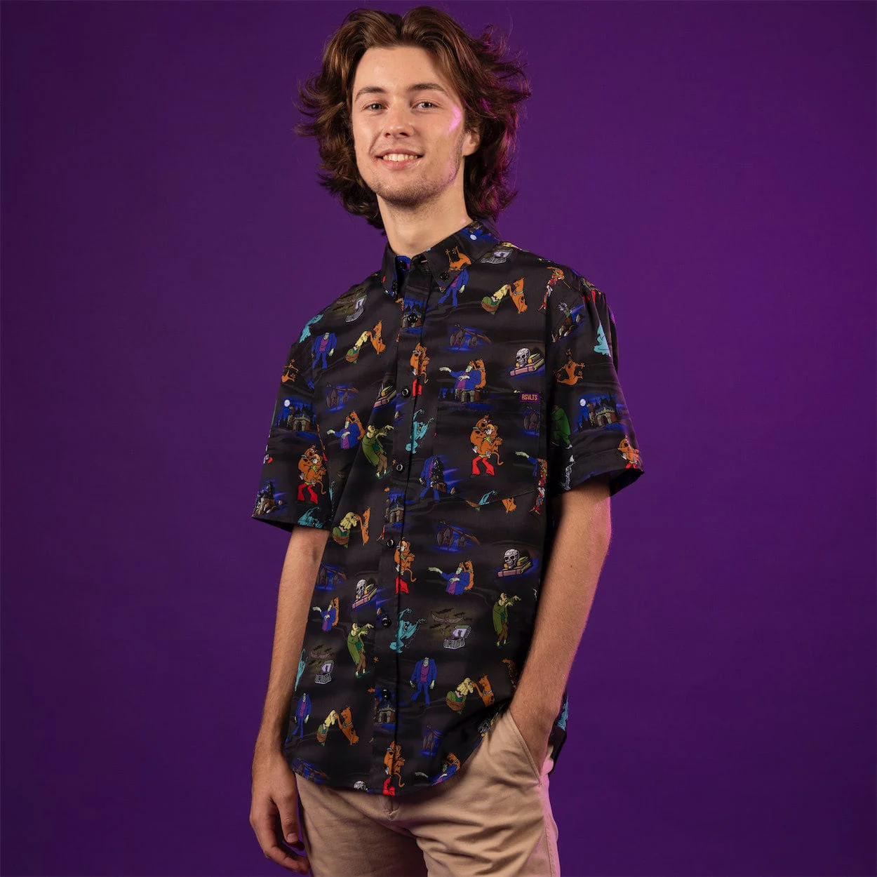 Scooby-Doo "You Meddling Kids" – KUNUFLEX Short Sleeve Shirt - Image 3