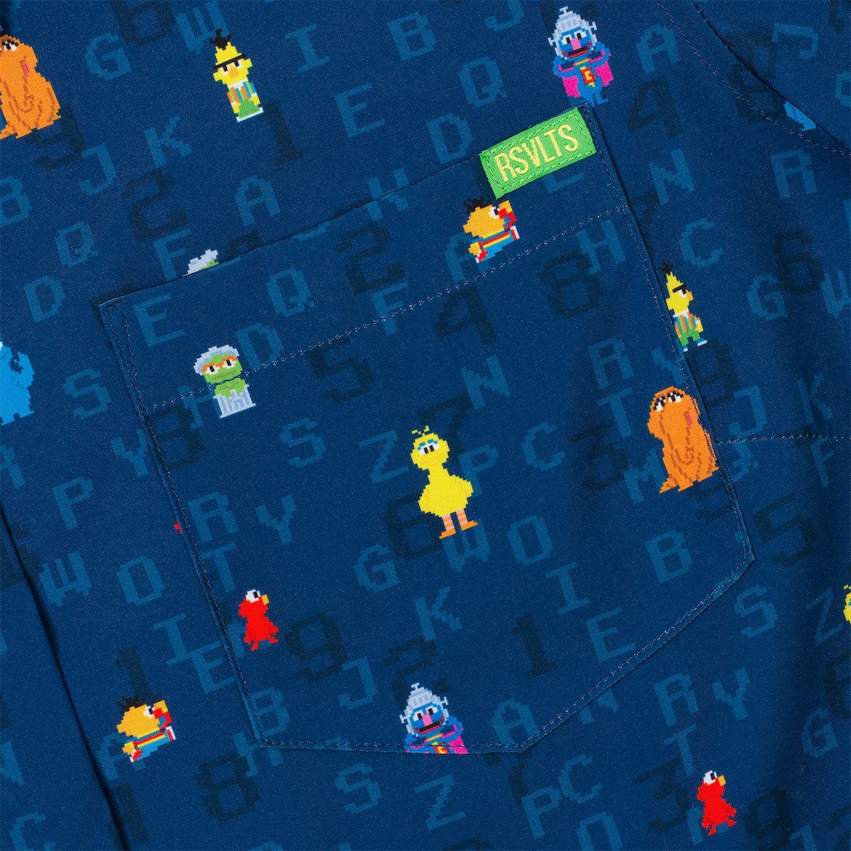 Sesame Street "8-Bit Buddies" – Women's KUNUFLEX Short Sleeve Shirt - Image 4