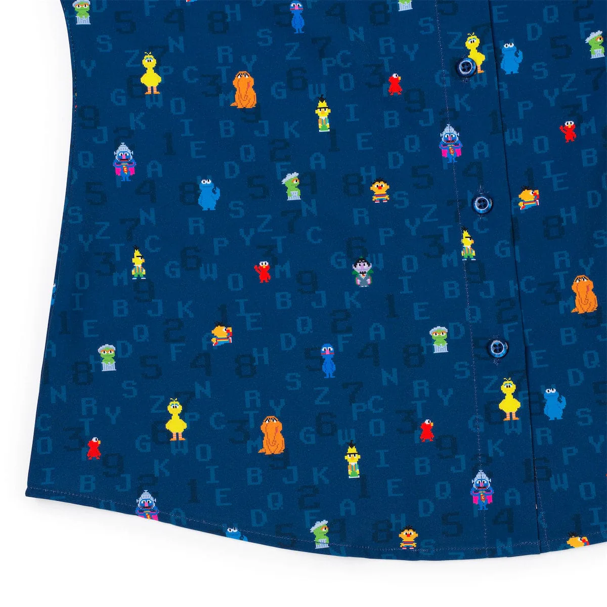 Sesame Street "8-Bit Buddies" – Women's KUNUFLEX Short Sleeve Shirt - Image 7