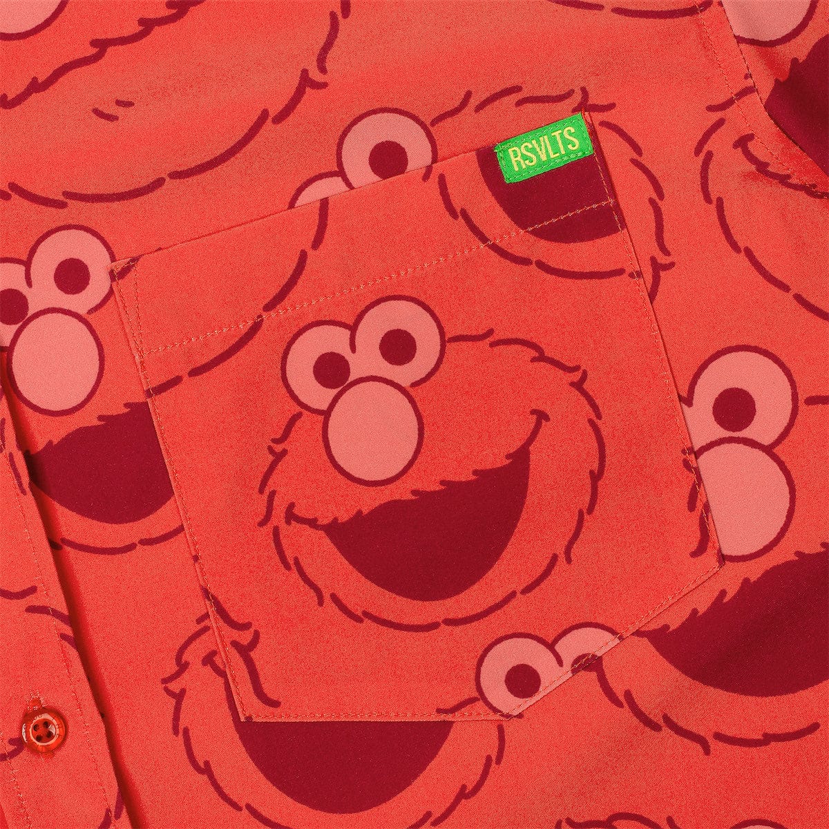 Sesame Street "Elmo Everywhere" – KUNUFLEX Short Sleeve Shirt - Image 3