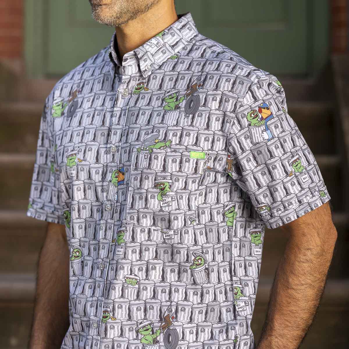 Sesame Street "Scram!" – KUNUFLEX Short Sleeve Shirt - Image 4