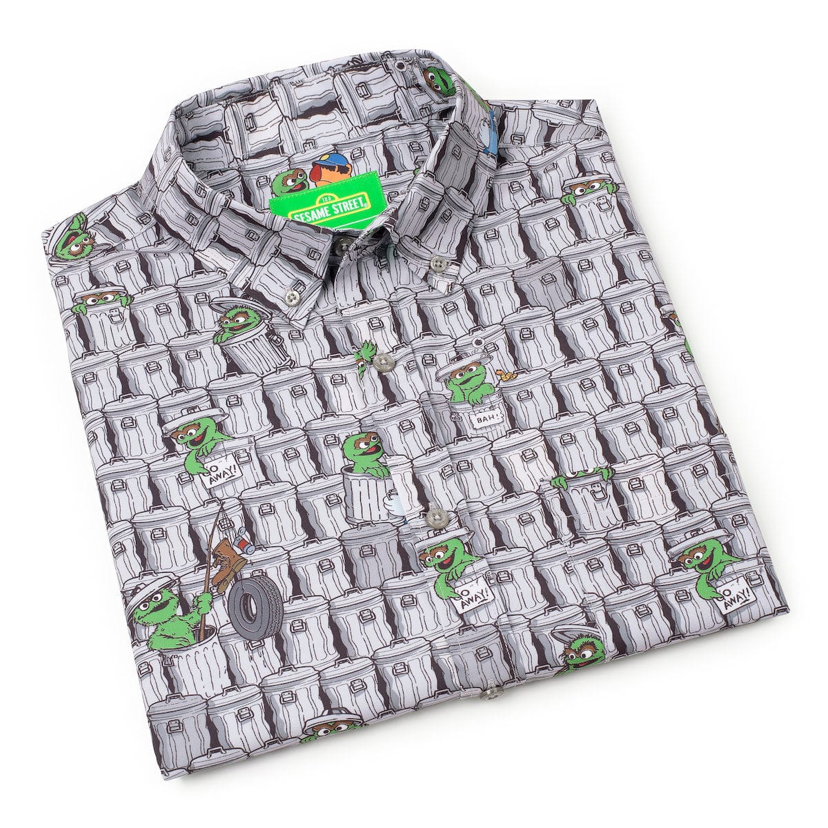 Sesame Street "Scram!" – KUNUFLEX Short Sleeve Shirt - Image 8