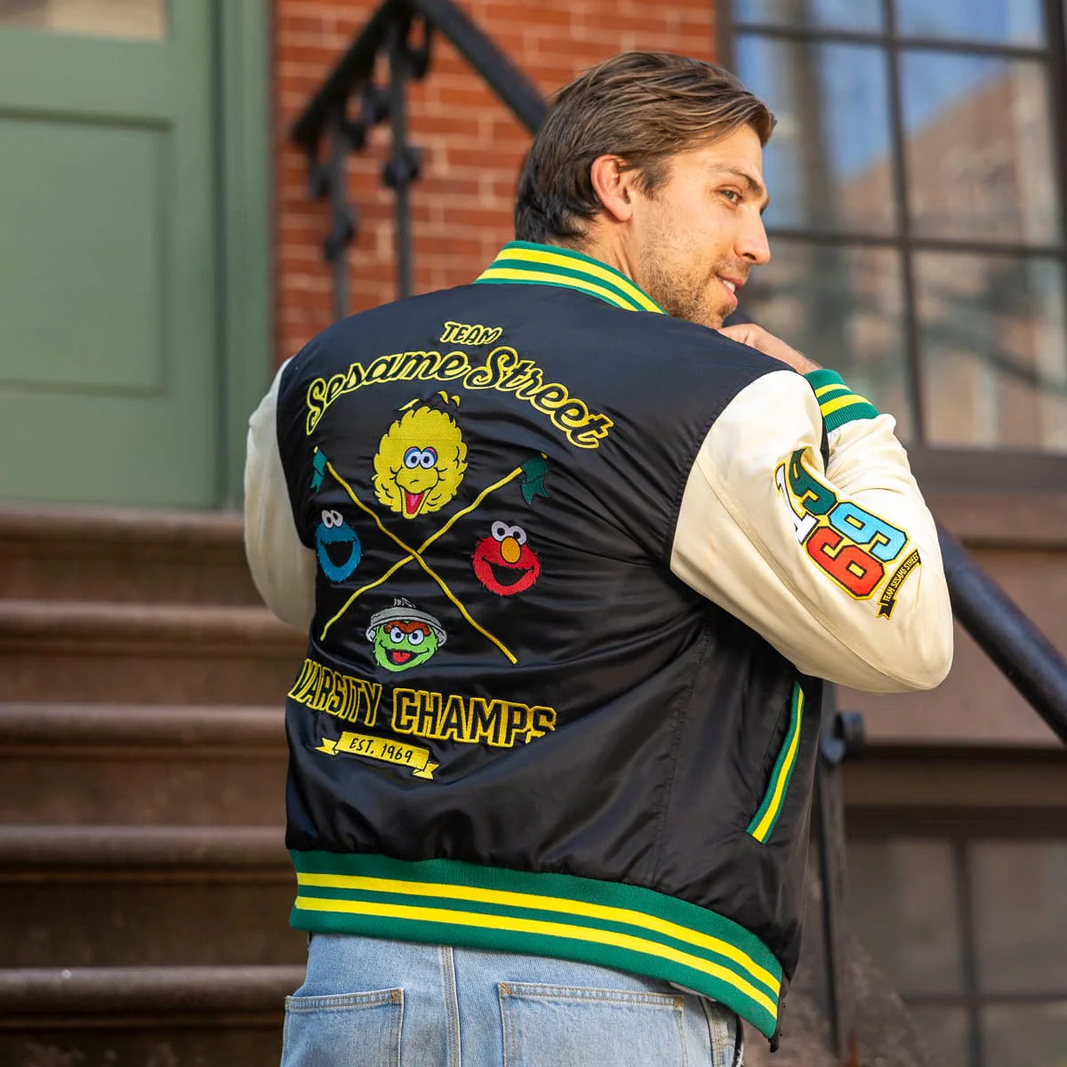 Sesame Street "Team Sesame Street" – Coach Jacket - Image 6