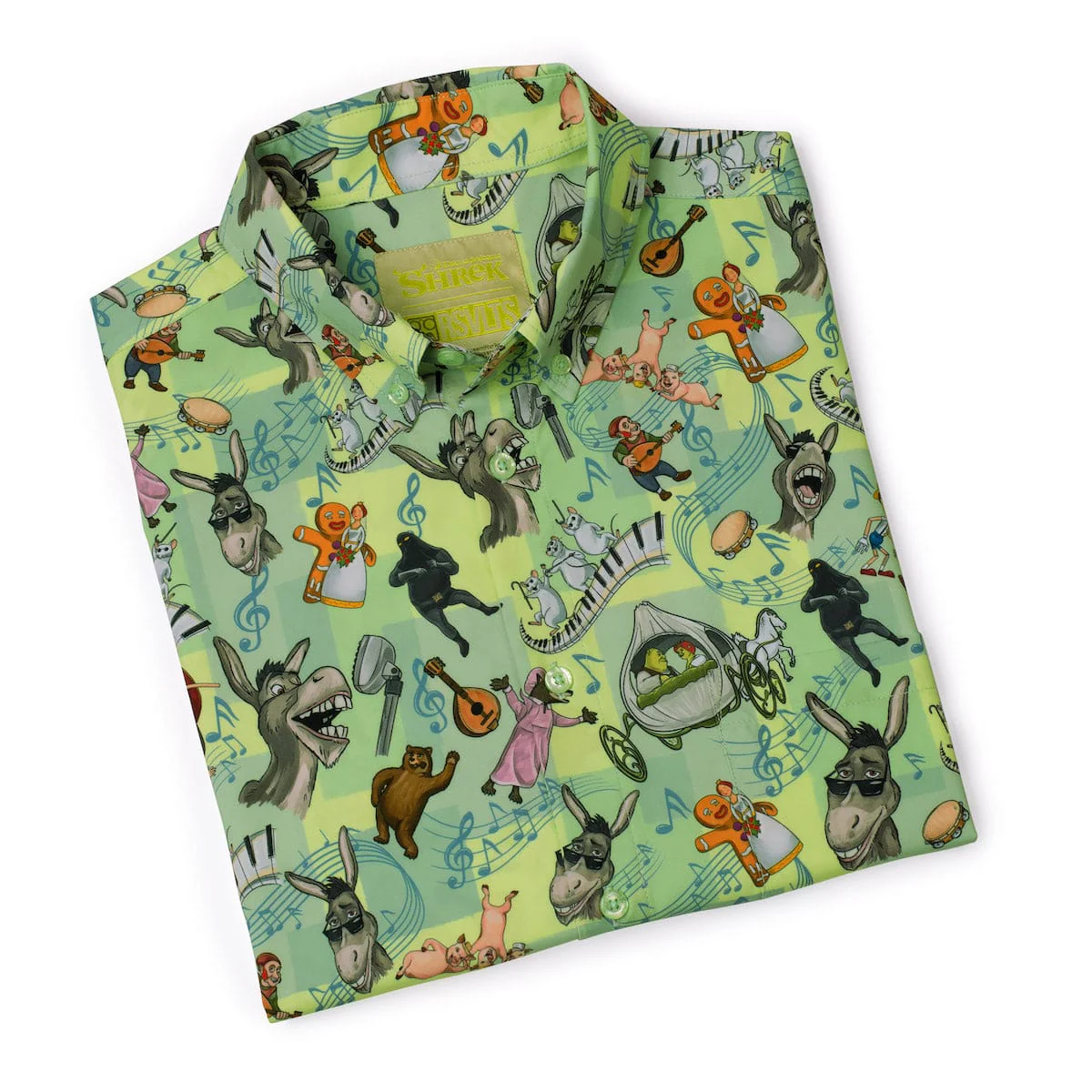 Shrek "Duloc and Roll" – KUNUFLEX Short Sleeve Shirt - Image 8