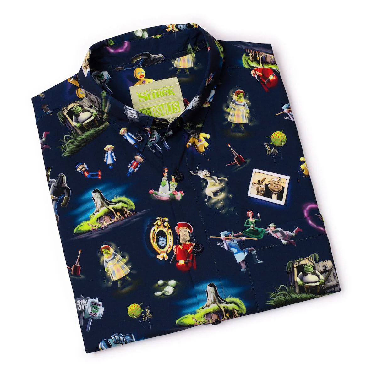 Shrek "Happily Ogre After" – KUNUFLEX Short Sleeve Shirt - Image 8