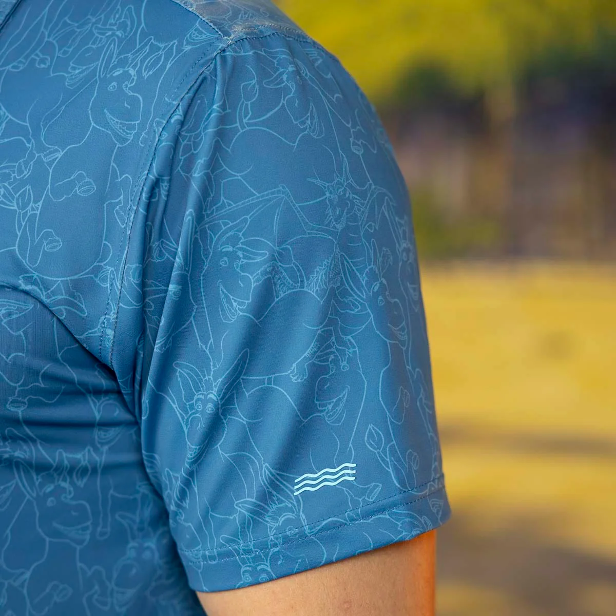 Shrek "I'm Makin' Waffles" – All-Day Polo - Image 4