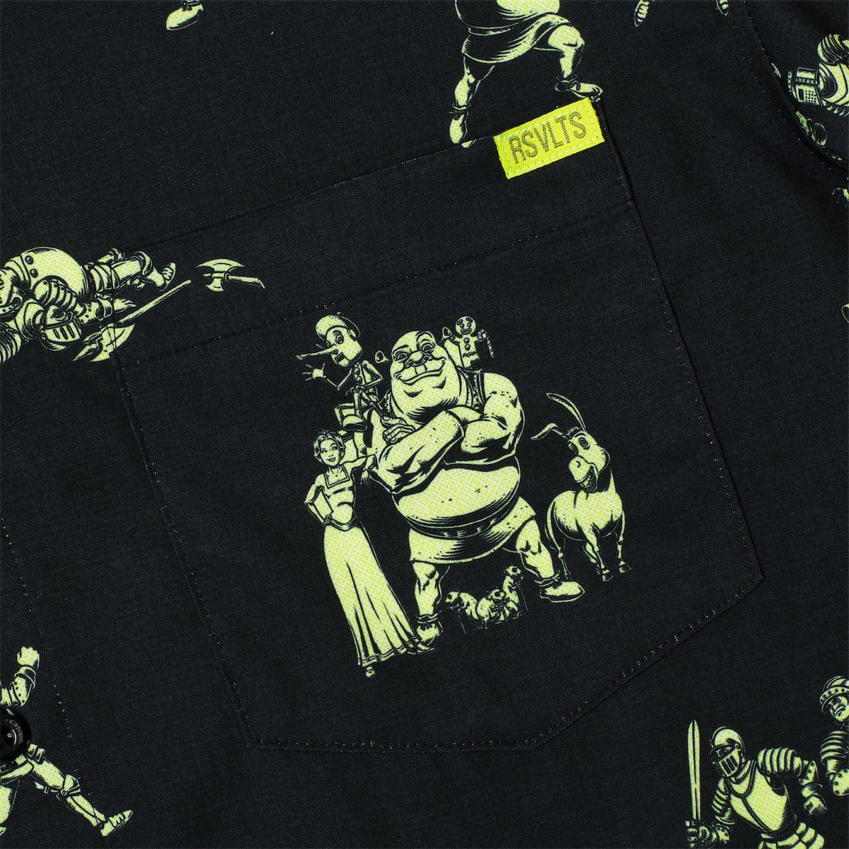 Shrek "Ogre Fight" – KUNUFLEX Short Sleeve Shirt - Image 7