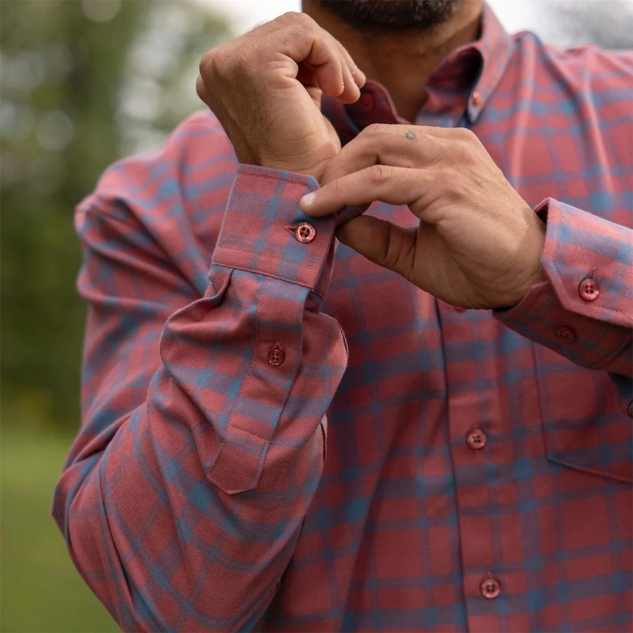 SinPlaid – BorlandFlex™ Long Sleeve Flannel (2024 Fit) - Image 10