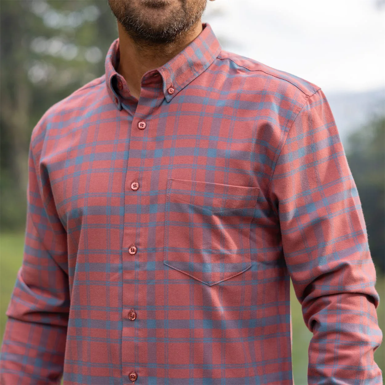 SinPlaid – BorlandFlex™ Long Sleeve Flannel (2024 Fit) - Image 5