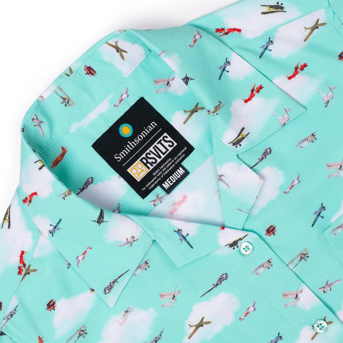 Smithsonian's Air and Space "Take Flight" – Women's KUNUFLEX Short Sleeve Shirt - Image 3