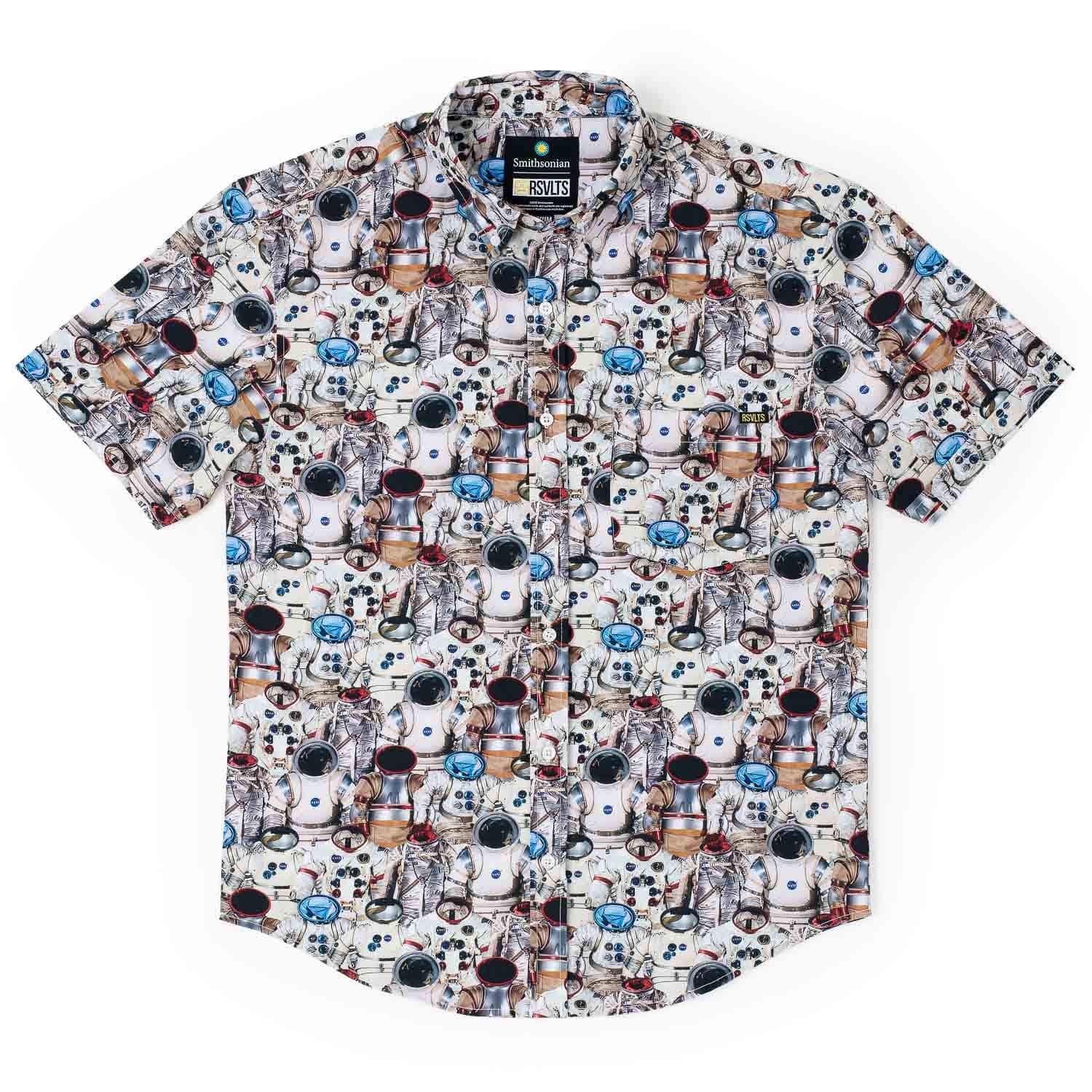 Smithsonian’s Air and Space "Suit Up" – KUNUFLEX Short Sleeve Shirt - Image 4