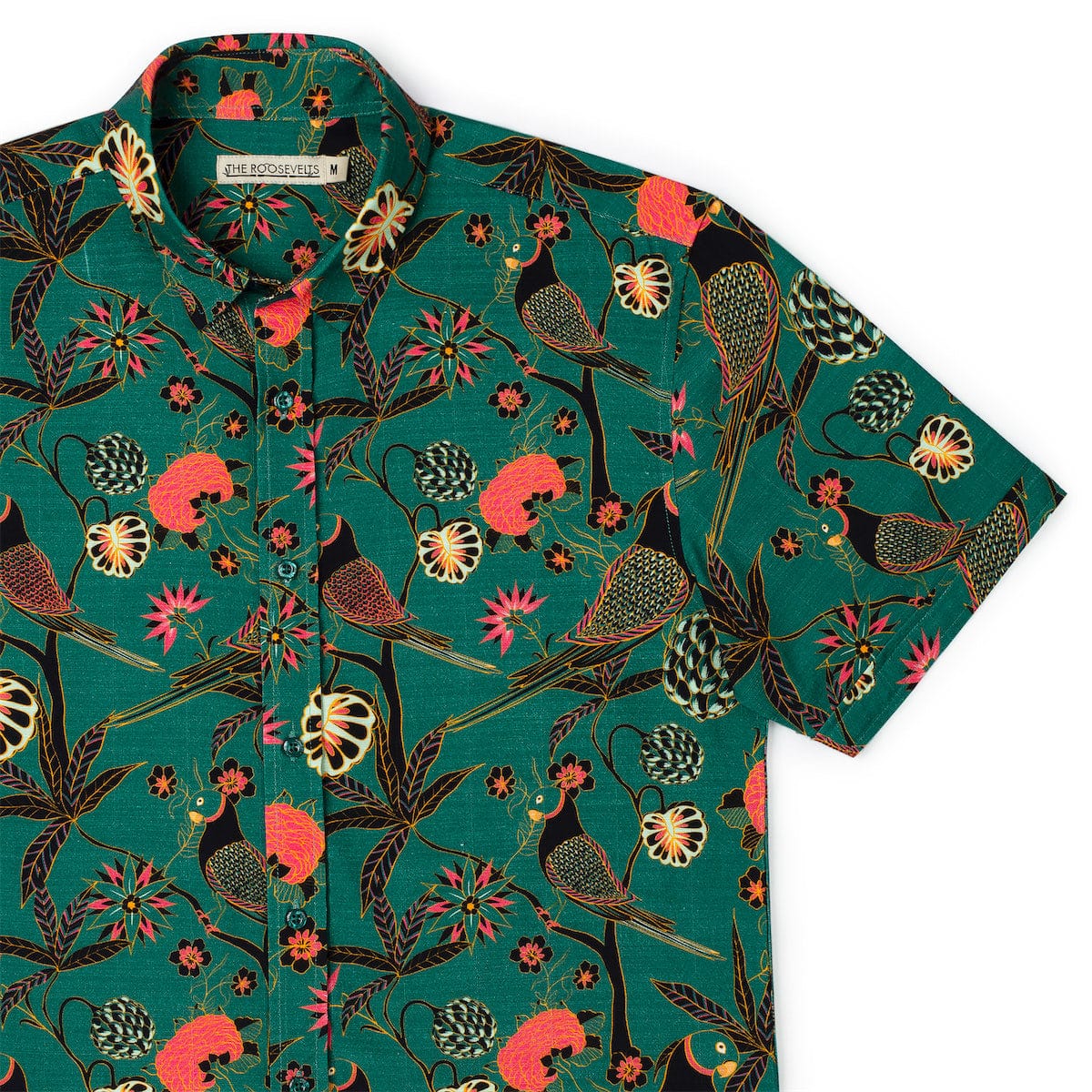 Songbirds – Bamboo Short Sleeve Shirt - Image 2