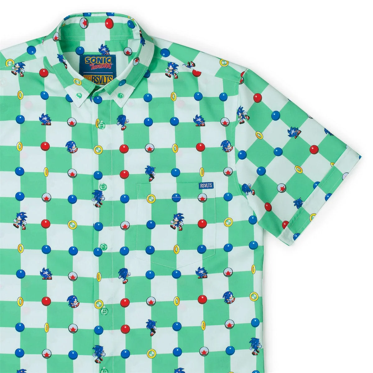 Sonic the Hedgehog "Blue Sphere Bonanza" – KUNUFLEX Short Sleeve