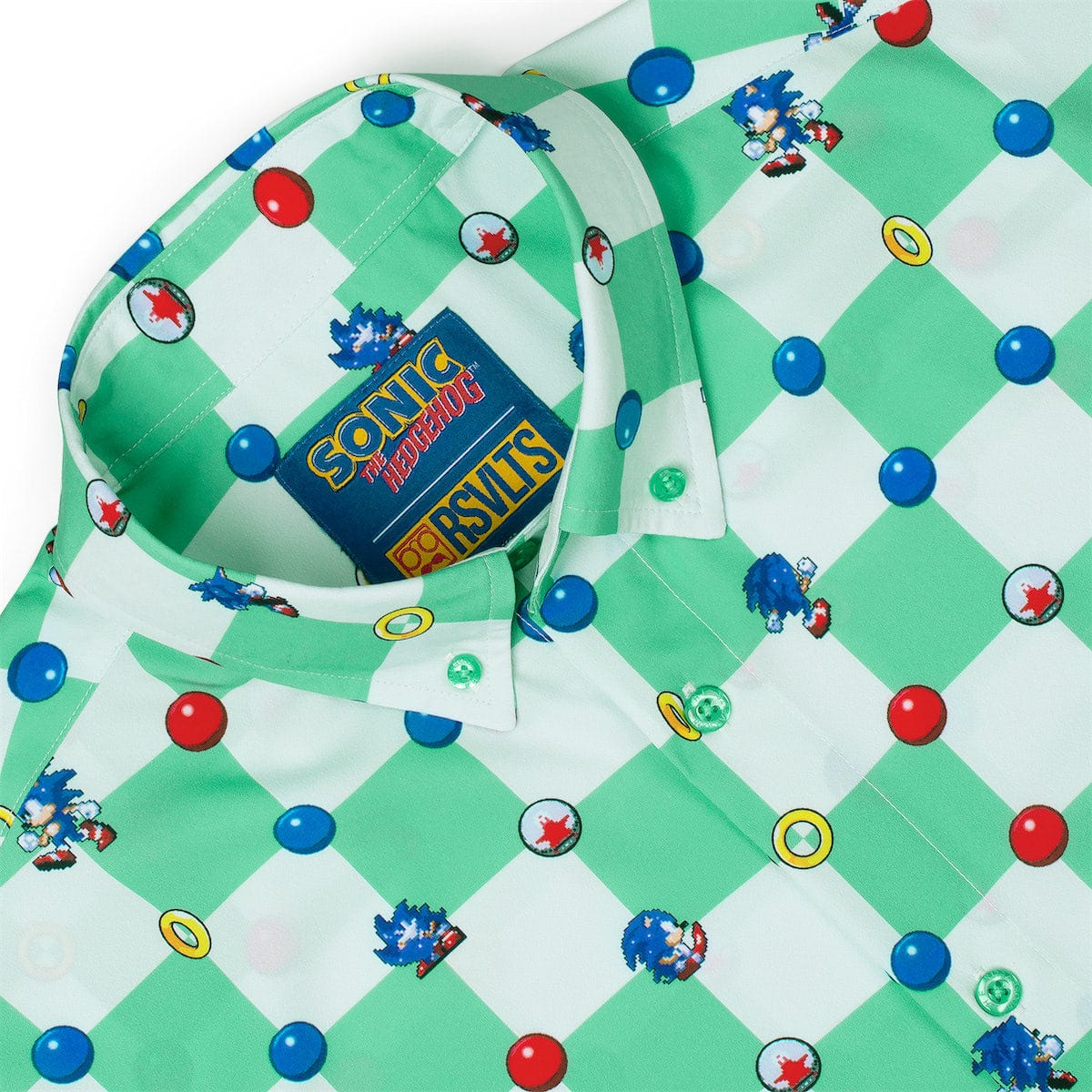 Sonic the Hedgehog "Blue Sphere Bonanza" – KUNUFLEX Short Sleeve - Image 6
