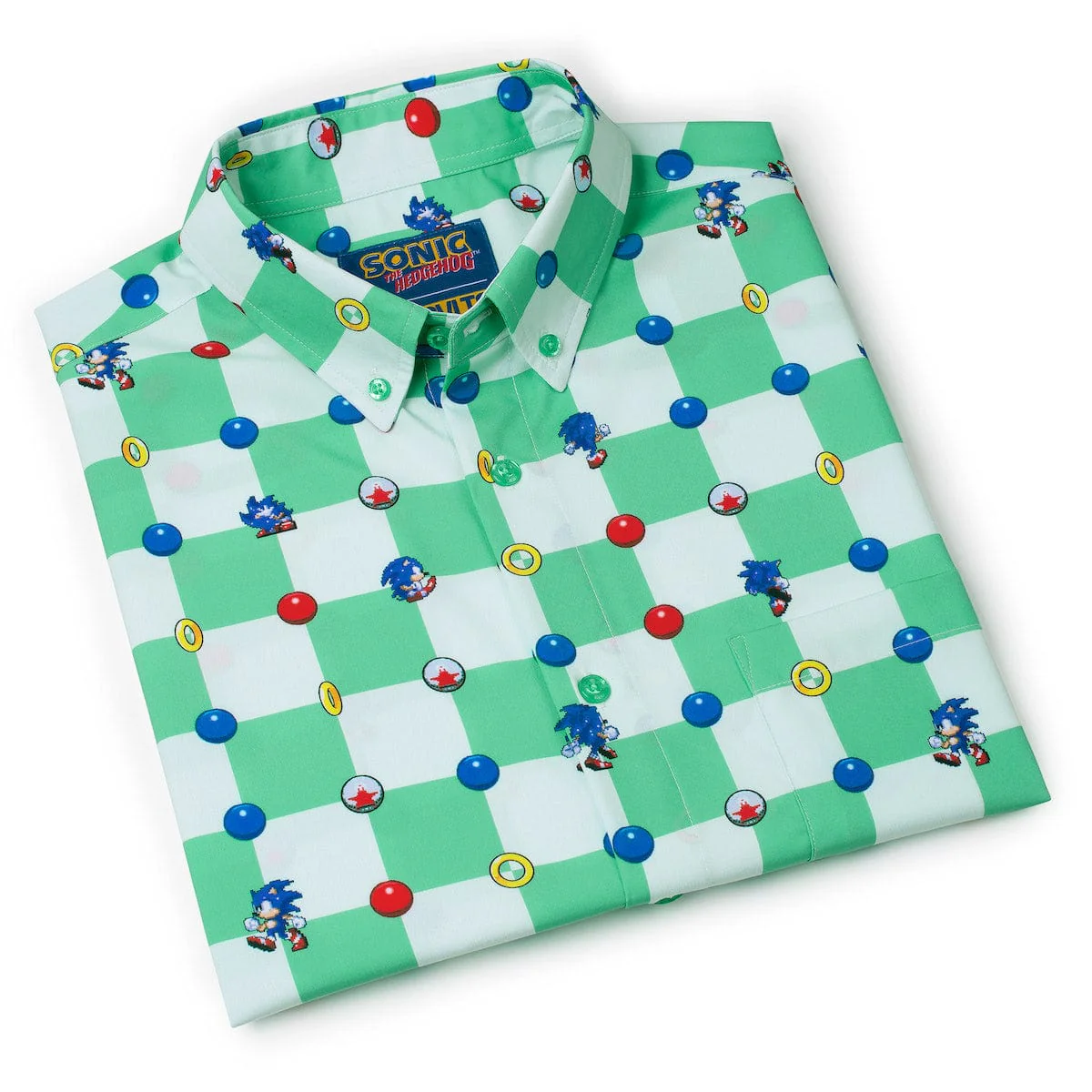 Sonic the Hedgehog "Blue Sphere Bonanza" – KUNUFLEX Short Sleeve - Image 8