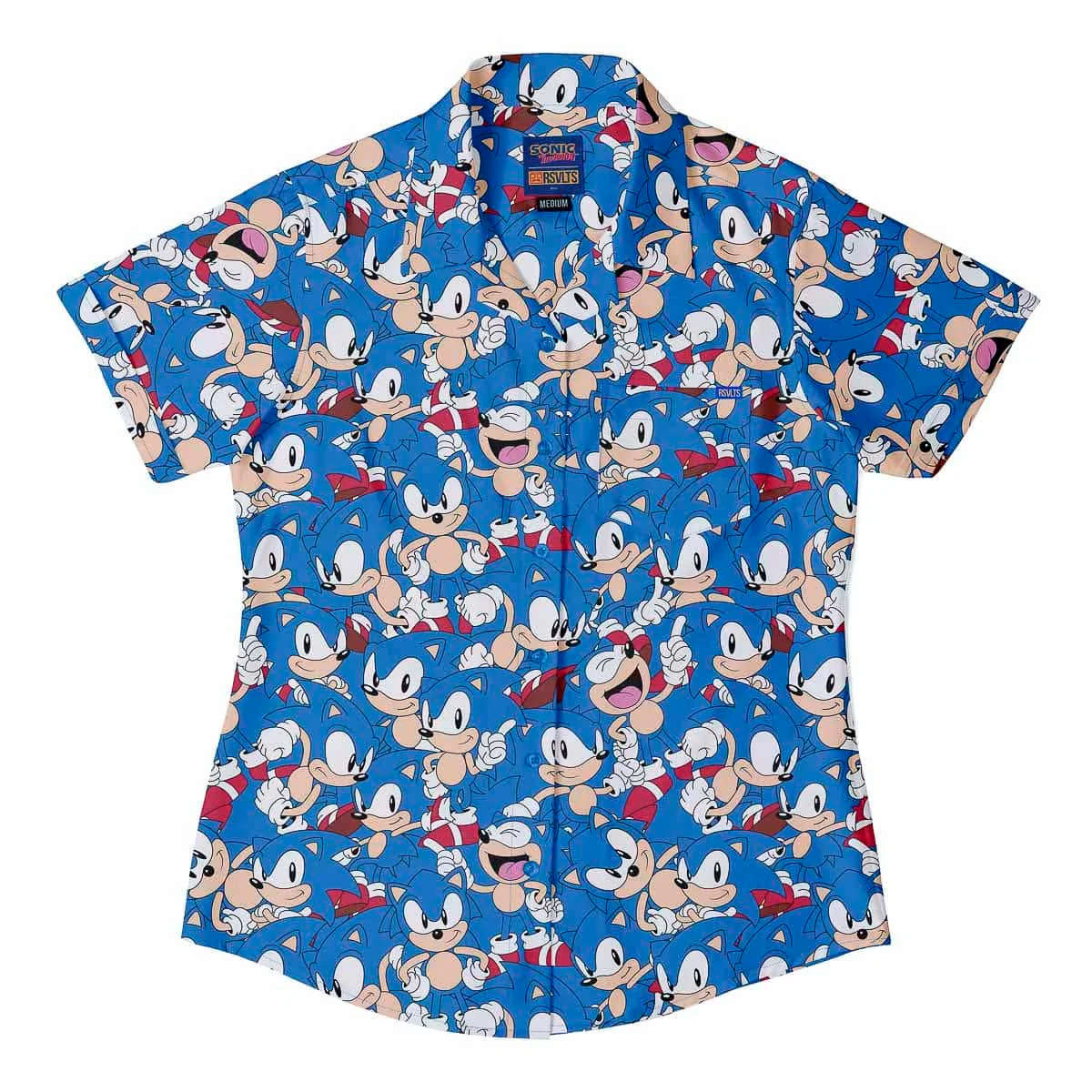 Sonic the Hedgehog "Catch Me If You Can" – Women KUNUFLEX Short Sleeve Shirt