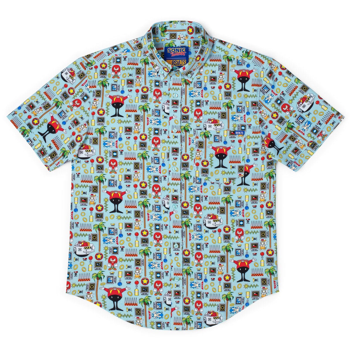 Sonic the Hedgehog "Sonic Essentials" – KUNUFLEX Short Sleeve Shirt - Image 5