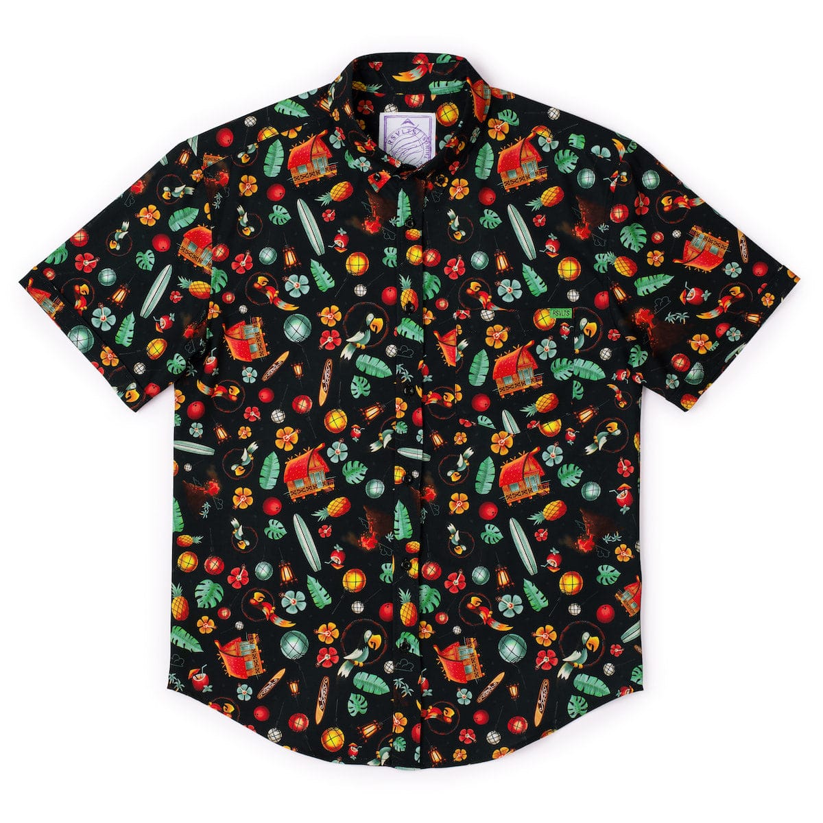 South Pacific – KUNUFLEX Short Sleeve Shirt - Image 3