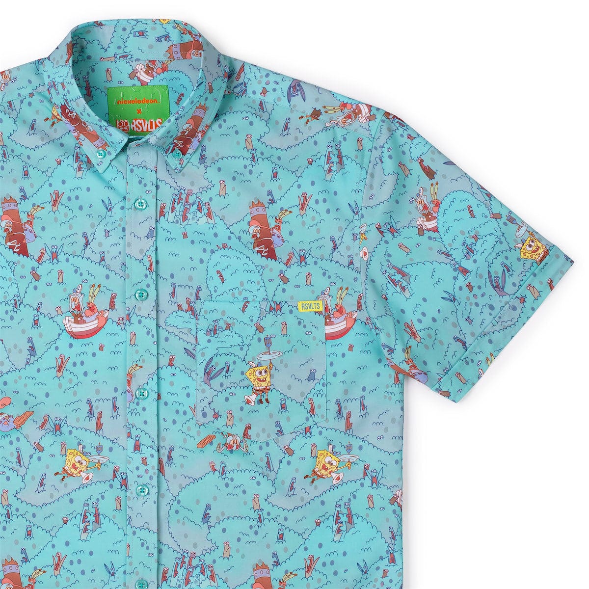 SpongeBob "Meep Meep Meep" – KUNUFLEX Short Sleeve Shirt - Image 4
