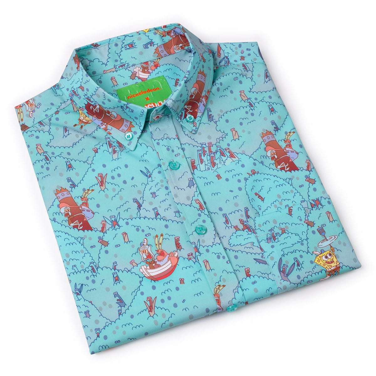 SpongeBob "Meep Meep Meep" – KUNUFLEX Short Sleeve Shirt - Image 9