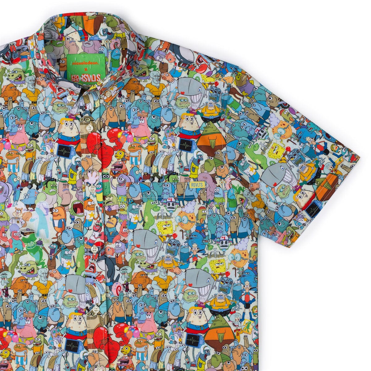 SpongeBob "Welcome to Bikini Bottom" – KUNUFLEX Short Sleeve Shirt - Image 4
