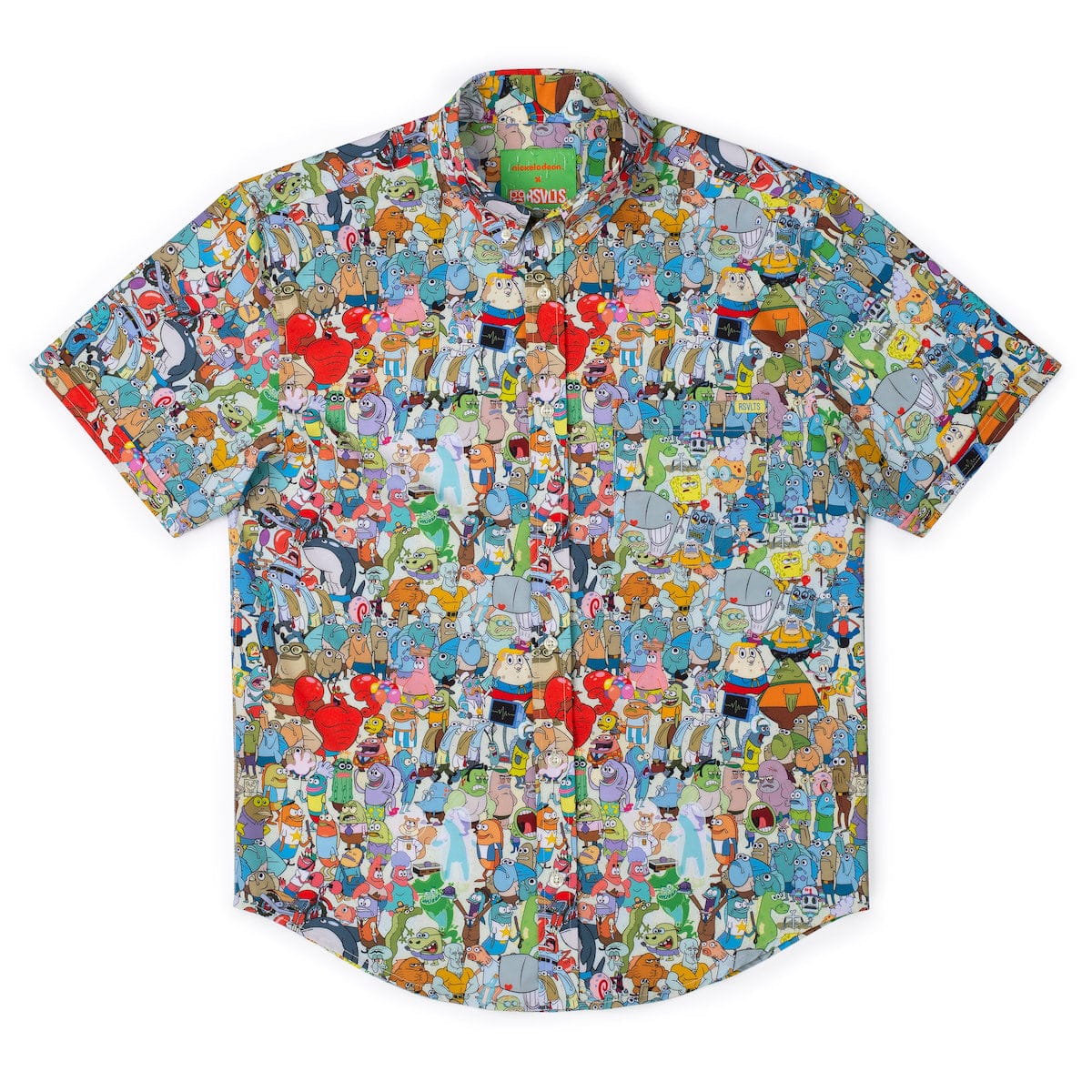 SpongeBob "Welcome to Bikini Bottom" – KUNUFLEX Short Sleeve Shirt - Image 6
