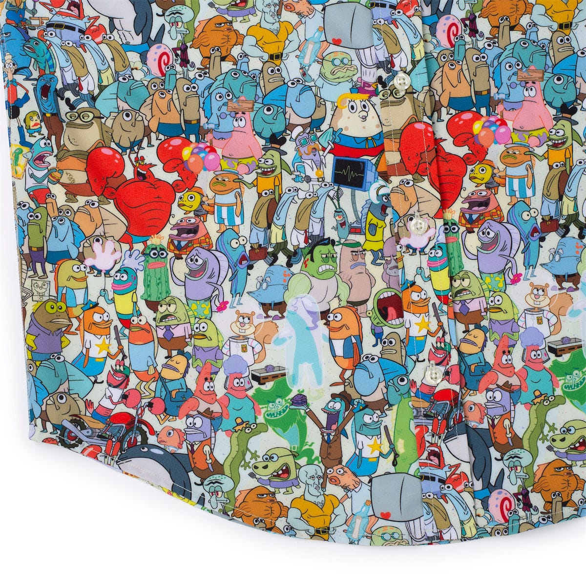 SpongeBob "Welcome to Bikini Bottom" – KUNUFLEX Short Sleeve Shirt - Image 8
