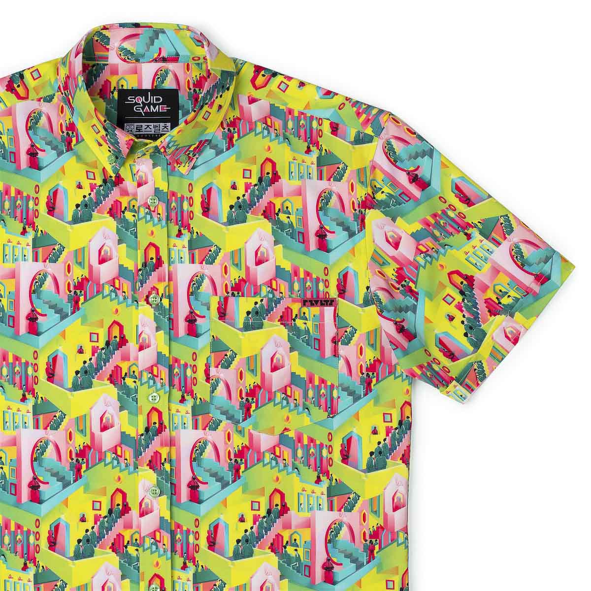 Squid Game "Fatal Steps" – KUNUFLEX Short Sleeve Shirt