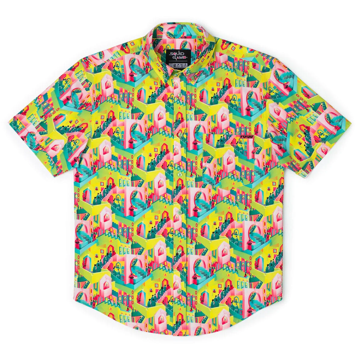 Squid Game "Fatal Steps" – KUNUFLEX Short Sleeve Shirt - Image 5