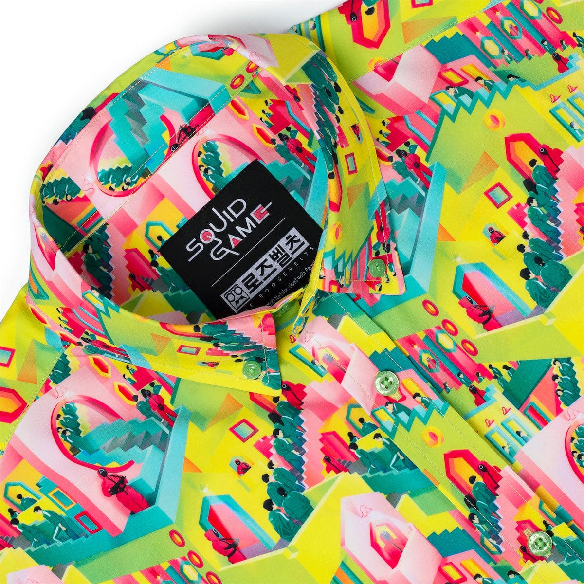 Squid Game "Fatal Steps" – KUNUFLEX Short Sleeve Shirt - Image 6