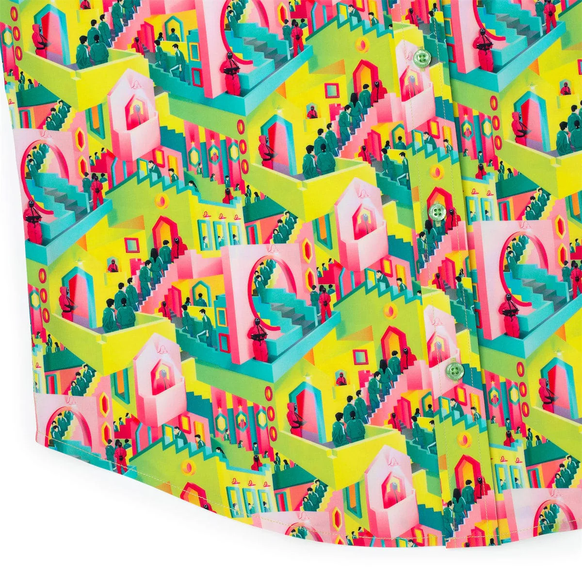Squid Game "Fatal Steps" – KUNUFLEX Short Sleeve Shirt - Image 7