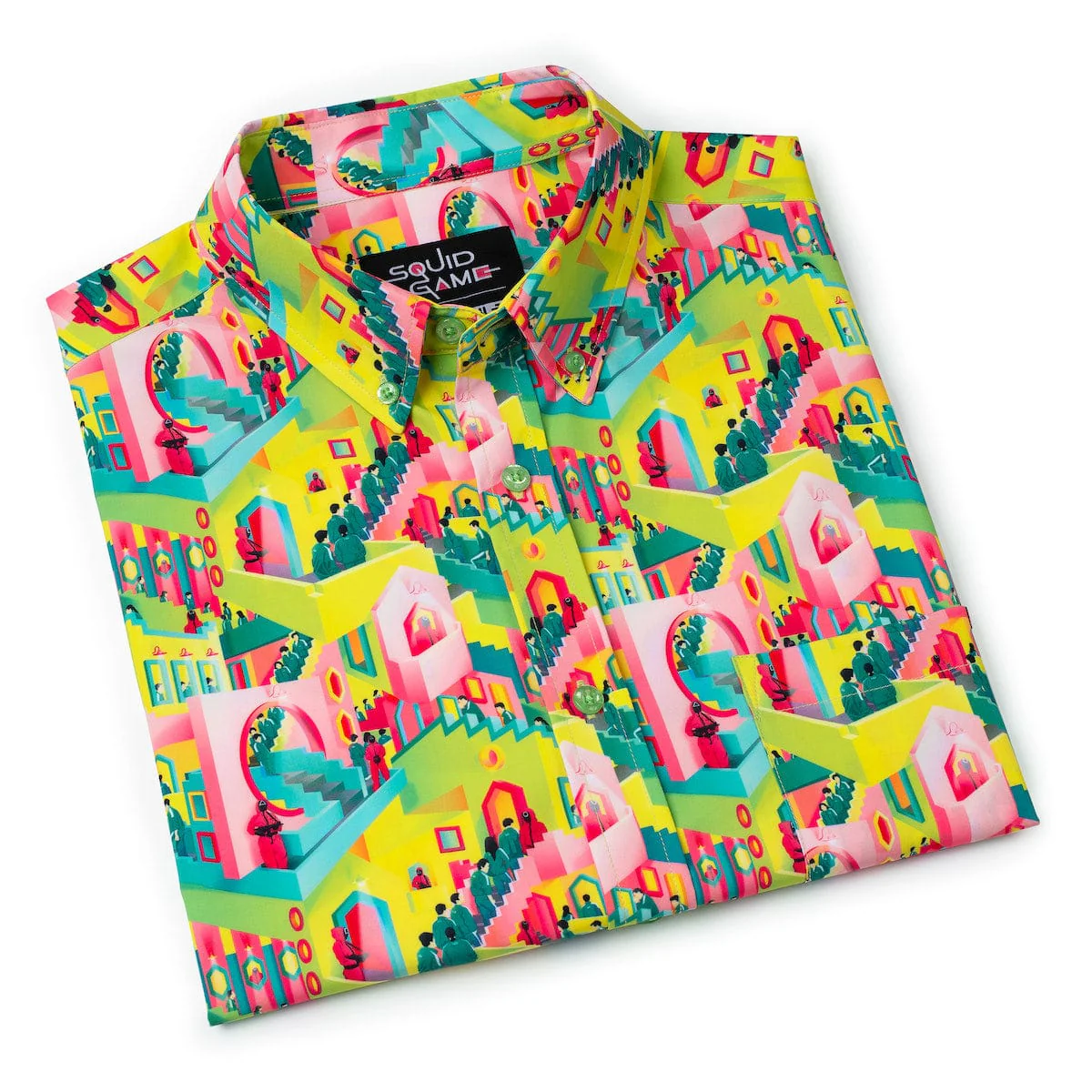 Squid Game "Fatal Steps" – KUNUFLEX Short Sleeve Shirt - Image 8