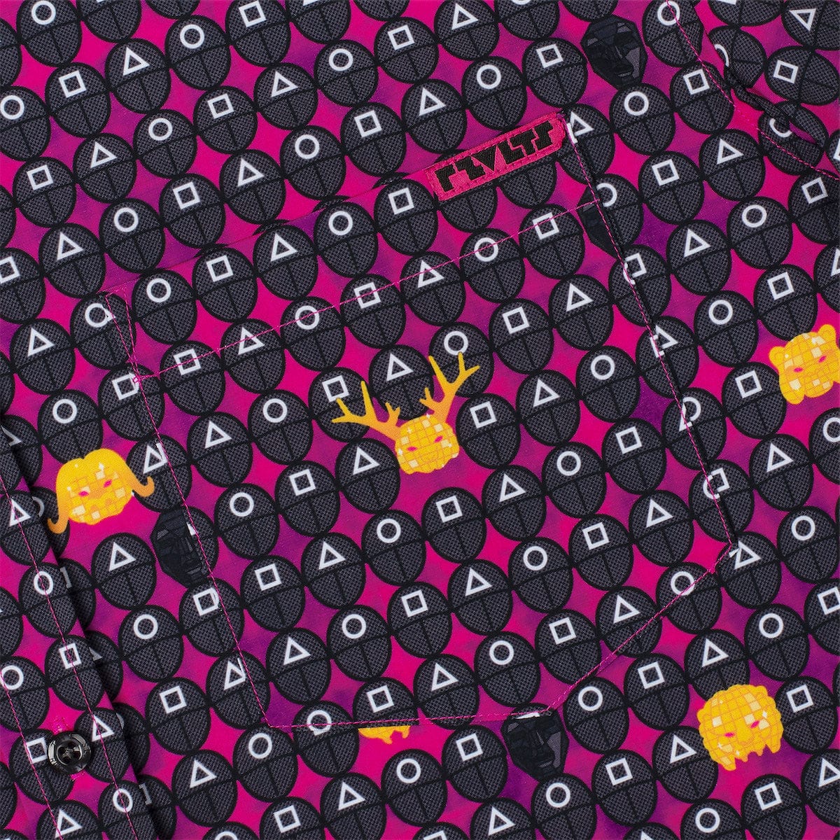 Squid Game "The Real Game Begins" – KUNUFLEX Short Sleeve Shirt - Image 3