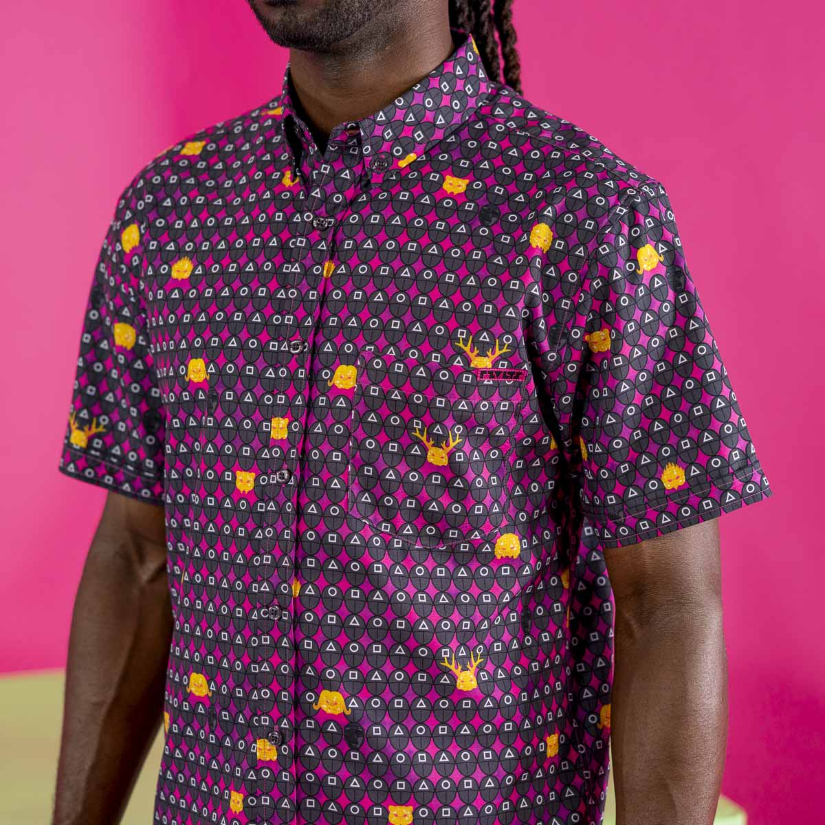 Squid Game "The Real Game Begins" – KUNUFLEX Short Sleeve Shirt - Image 4