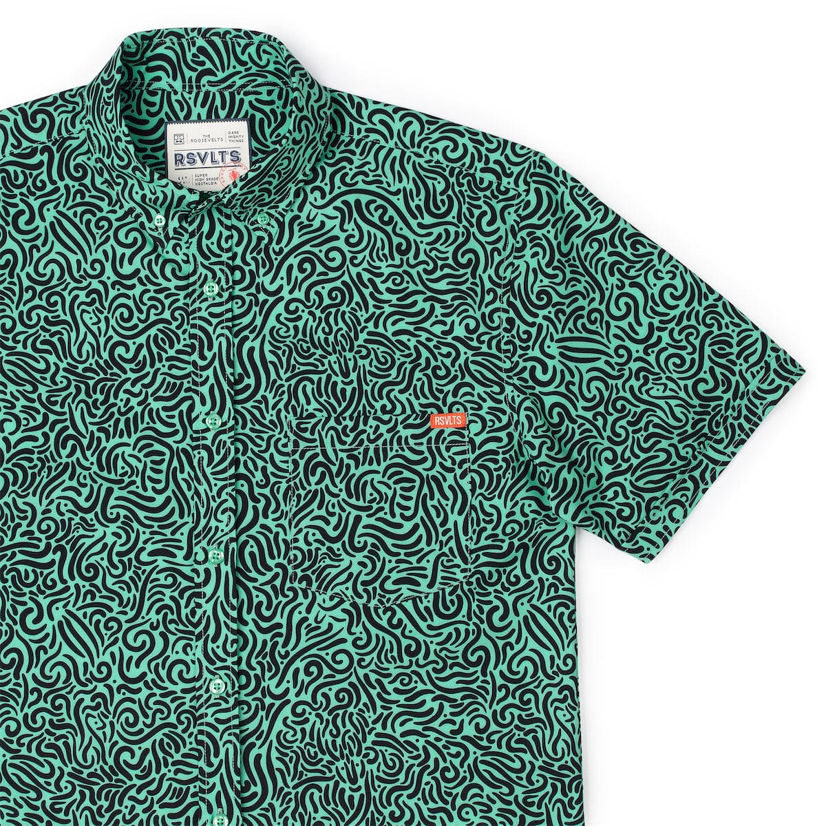 Squiggle Zoo – KUNUFLEX Short Sleeve Shirt - Image 2