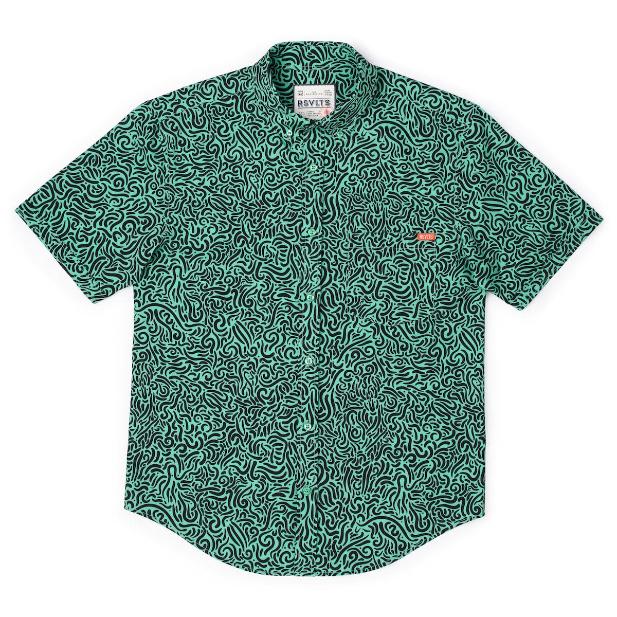 Squiggle Zoo – KUNUFLEX Short Sleeve Shirt - Image 5