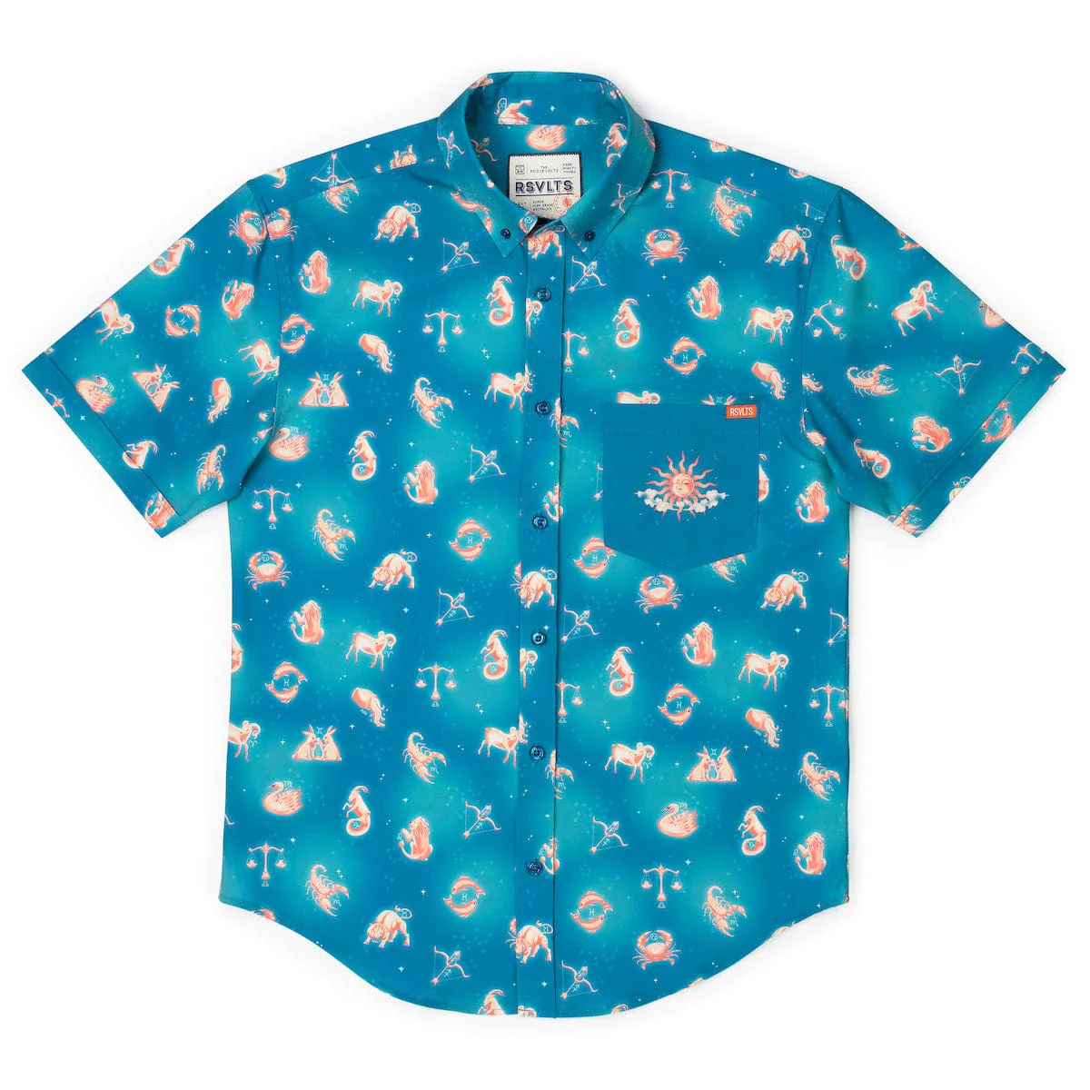 Star-Crossed Cosmos – KUNUFLEX Short Sleeve Shirt  - Image 5