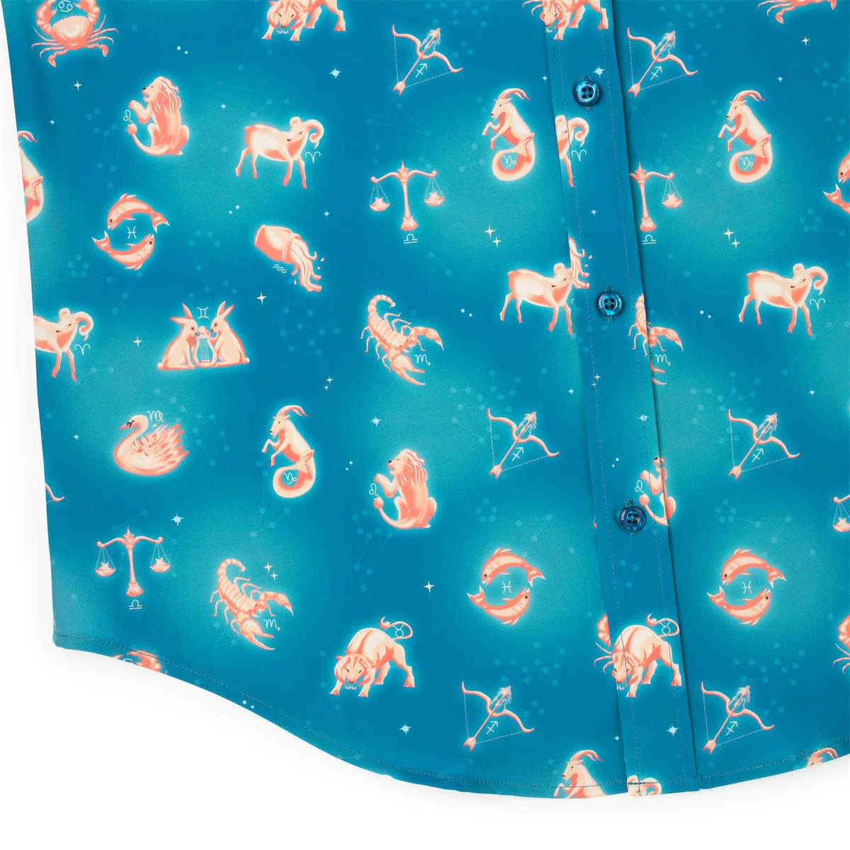 Star-Crossed Cosmos – KUNUFLEX Short Sleeve Shirt  - Image 7