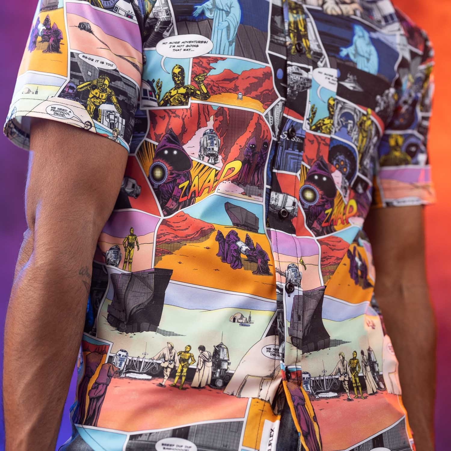 Star Wars™ "A Droid Story" – KUNUFLEX Short Sleeve Shirt - Image 11