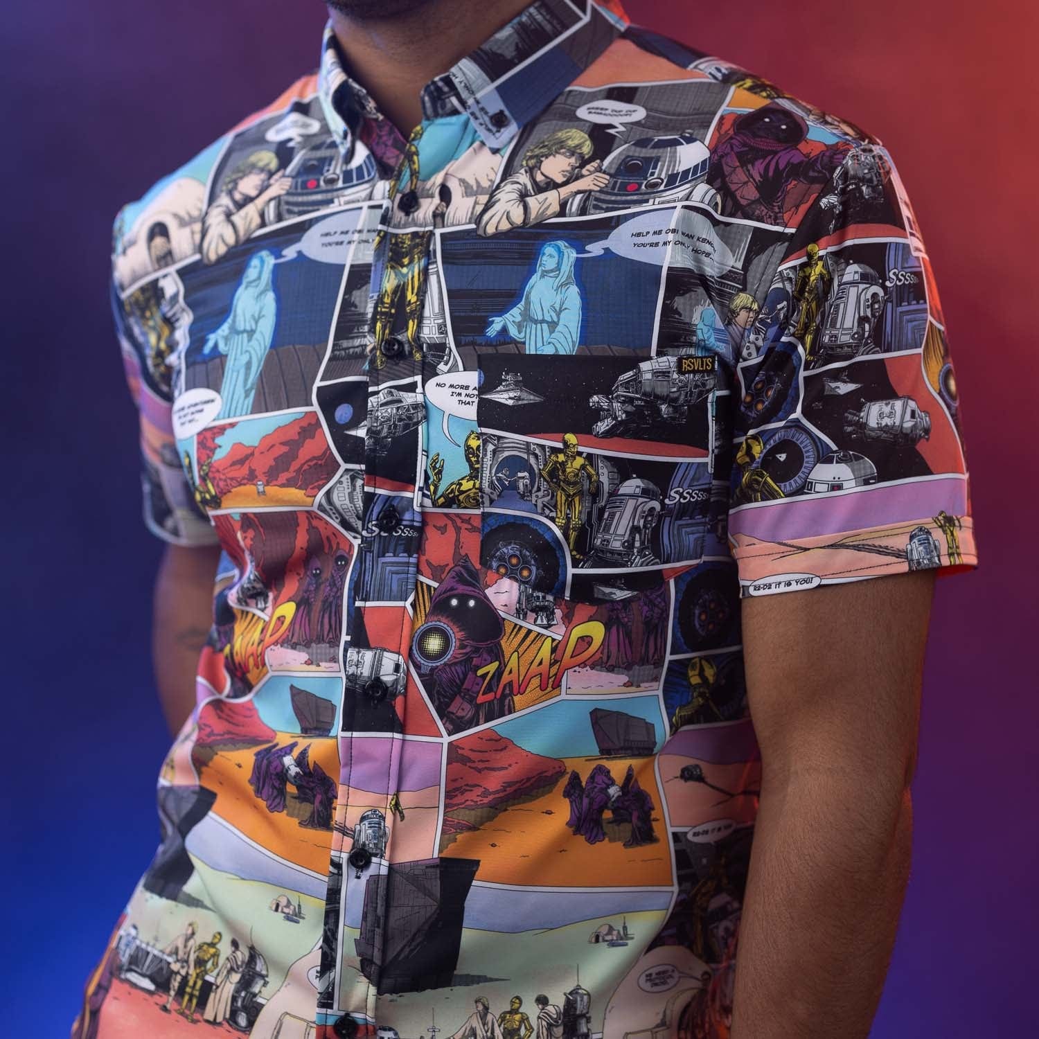 Star Wars™ "A Droid Story" – KUNUFLEX Short Sleeve Shirt - Image 5