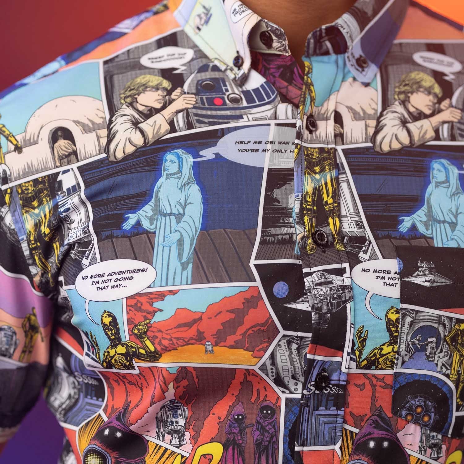 Star Wars™ "A Droid Story" – KUNUFLEX Short Sleeve Shirt - Image 9