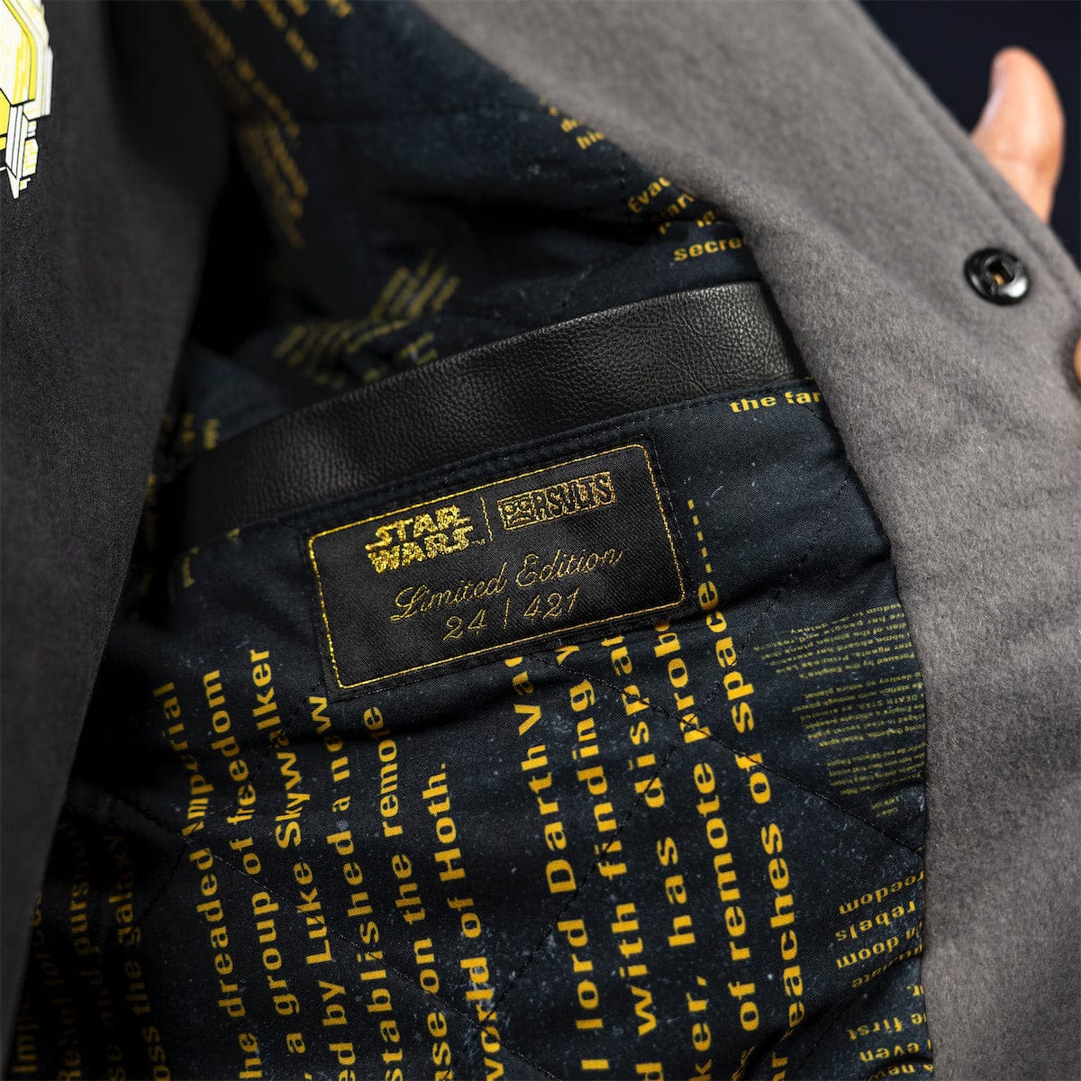 Star Wars™ "A Long Time Ago...." – Limited-Edition Varsity Jacket - Image 4