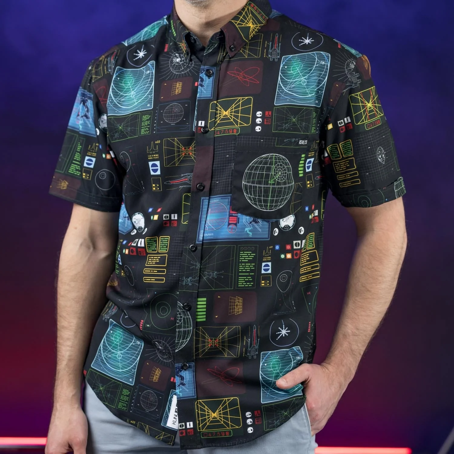 Star Wars™ "Battle of Yavin™" – KUNUFLEX Short Sleeve Shirt - Image 3
