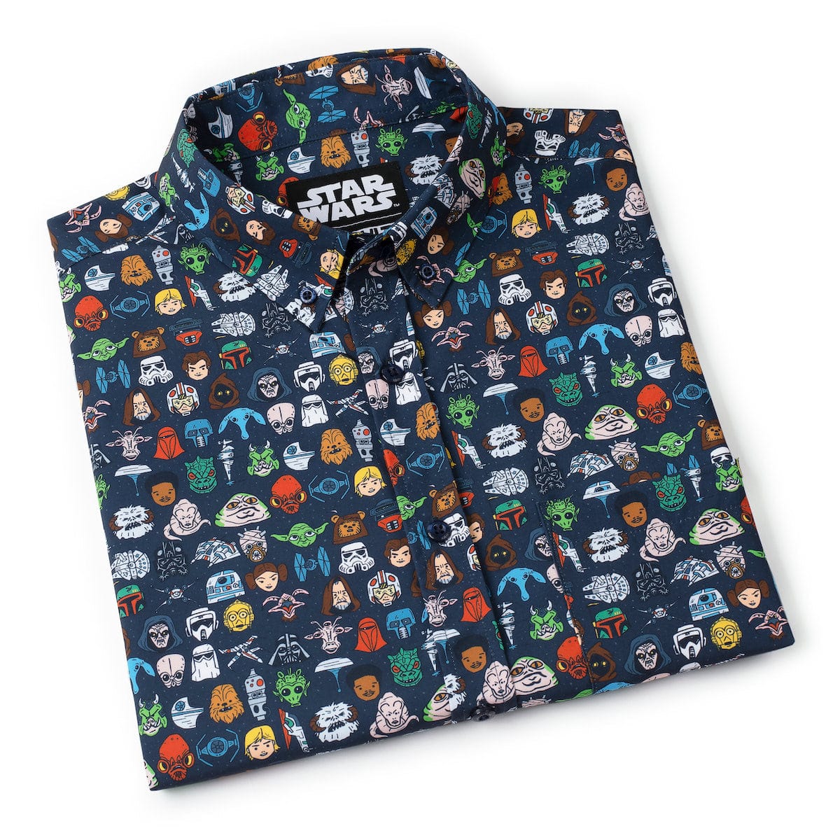 Star Wars™ "Cartoon Cosmos" – KUNUFLEX Short Sleeve Shirt - Image 8