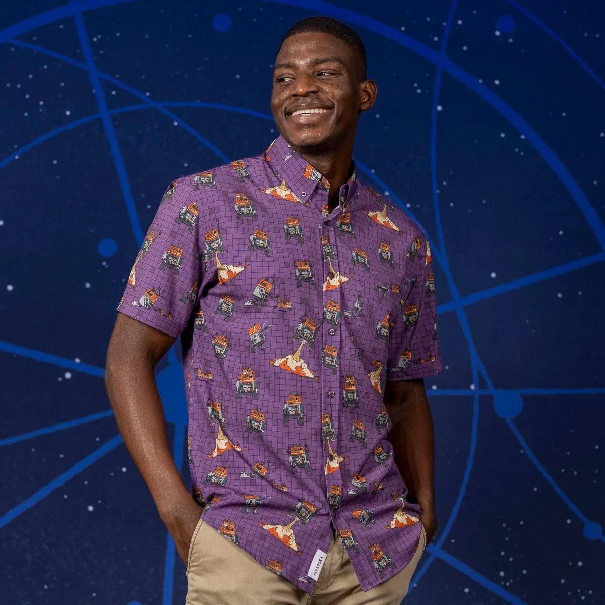 Star Wars™ "Chop & Loth" – KUNUFLEX Short Sleeve Shirt - Image 2