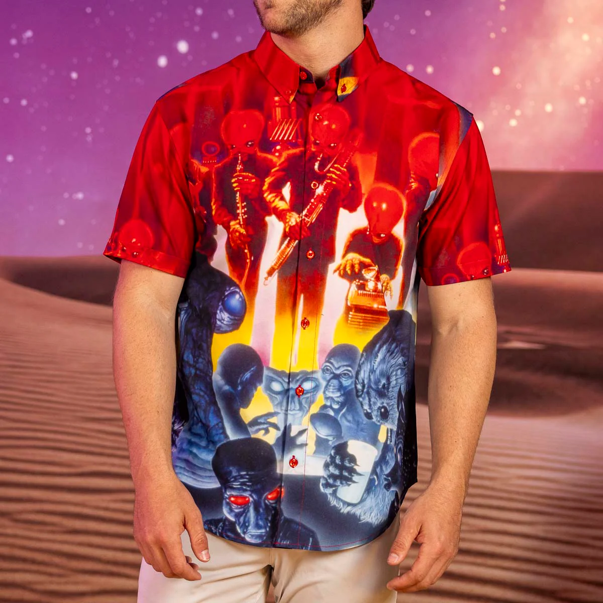 Star Wars™ "Figrin Funk" – KUNUFLEX Short Sleeve Shirt - Image 2