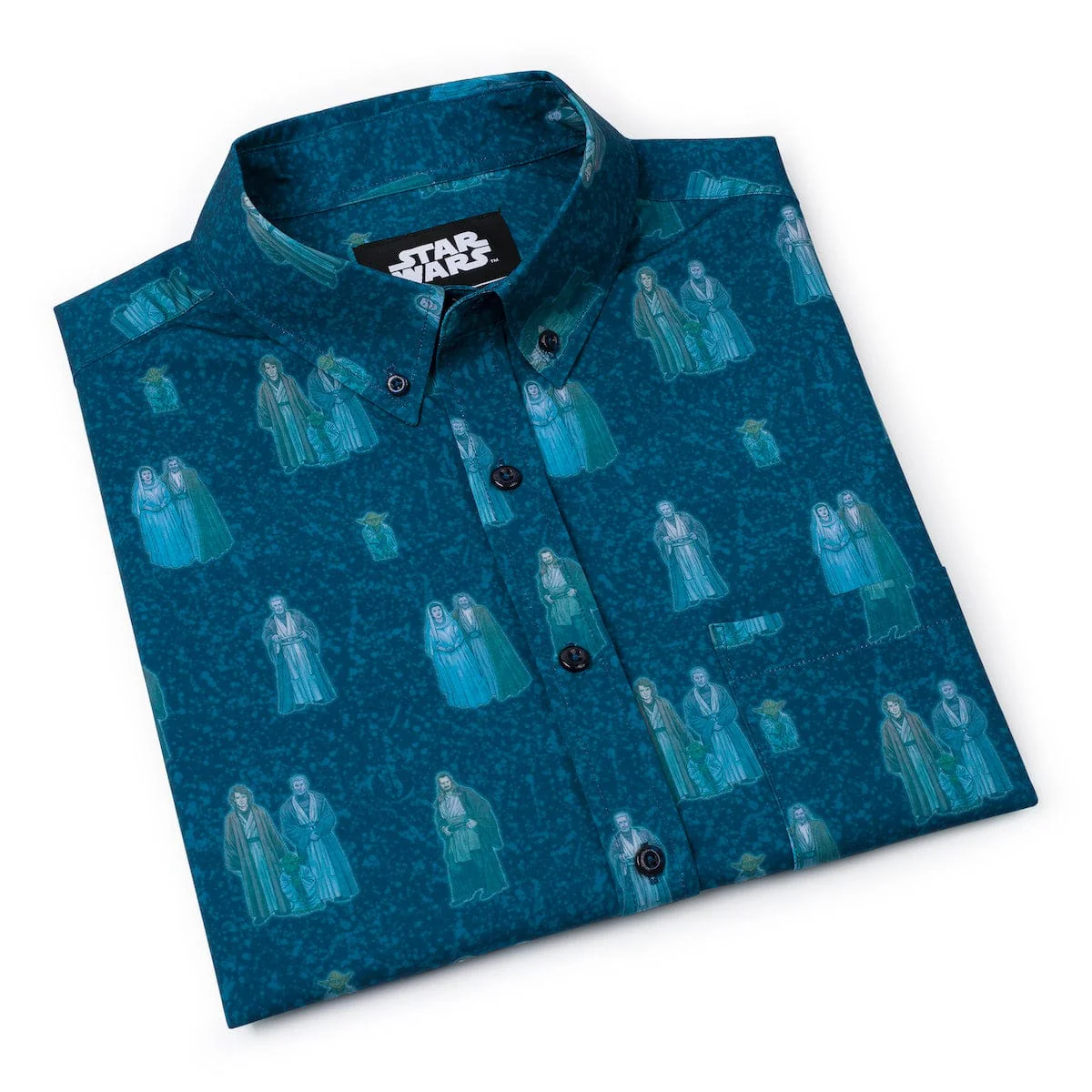 Star Wars™ "Force Ghosts" – KUNUFLEX Short Sleeve Shirt - Image 8