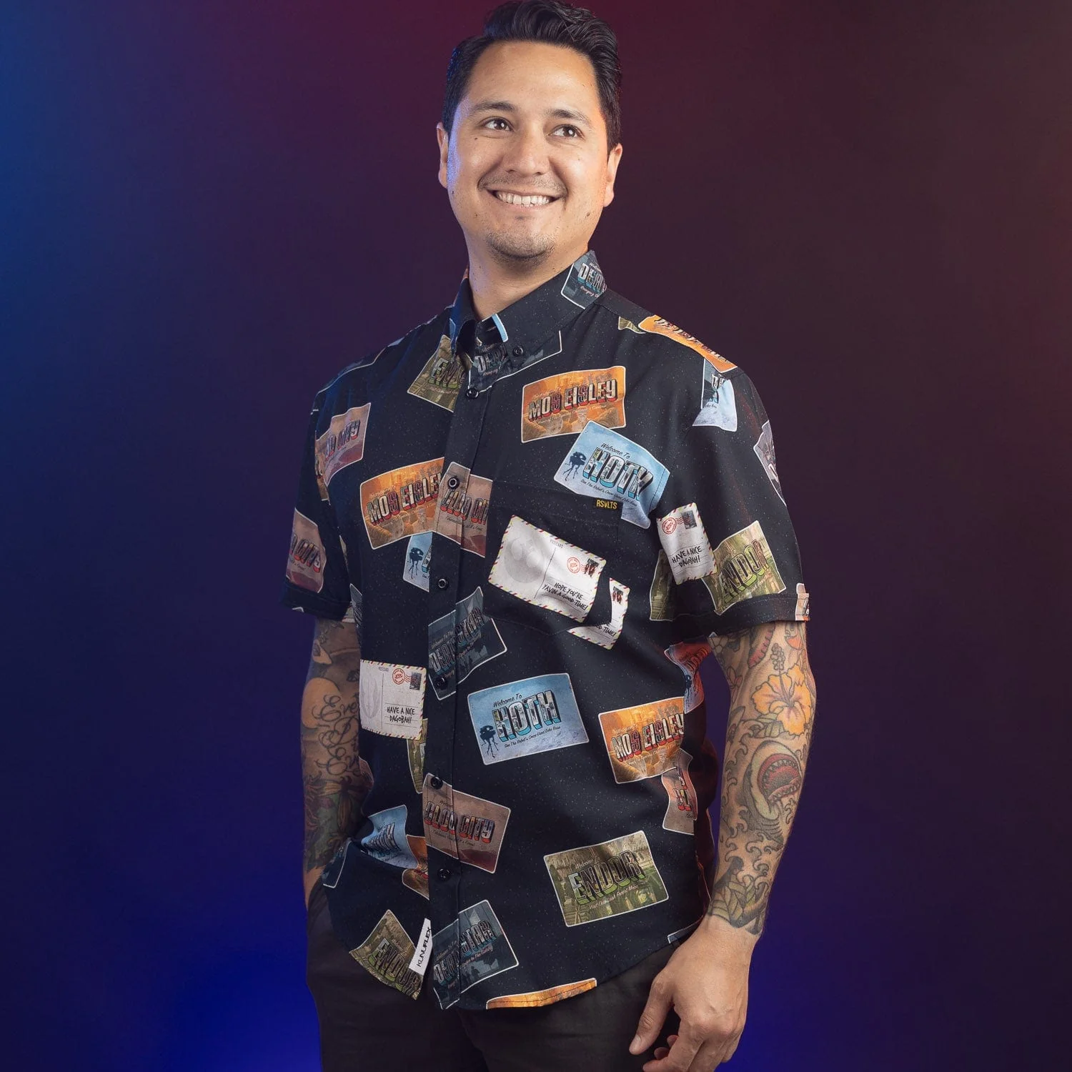Star Wars™ "Greetings from Far, Far Away" – KUNUFLEX Short Sleeve Shirt - Image 10