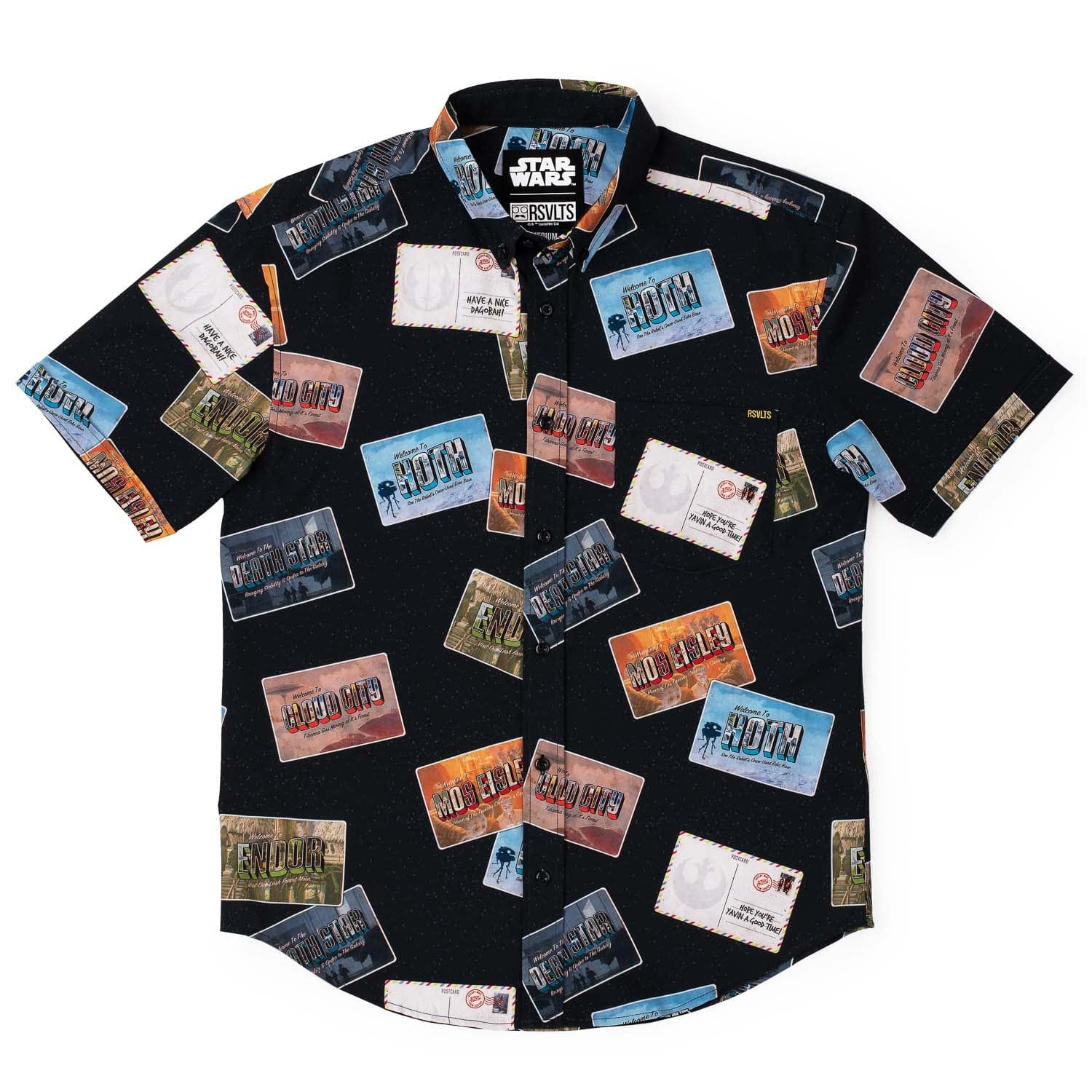 Star Wars™ "Greetings from Far, Far Away" – KUNUFLEX Short Sleeve Shirt - Image 3