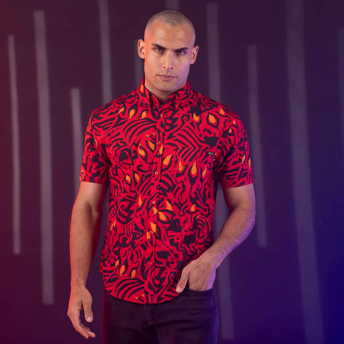 Star Wars™ "Maul Markings" – KUNUFLEX Short Sleeve Shirt - Image 3